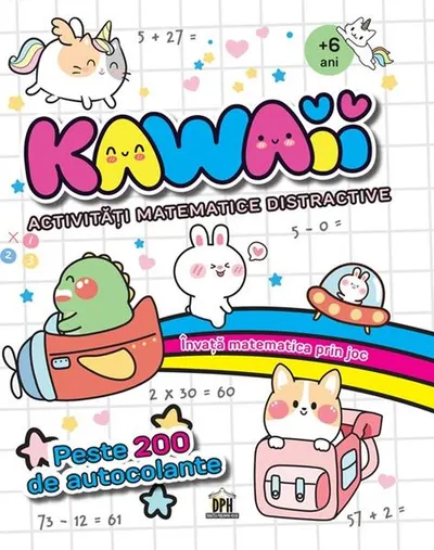 Kawaii. Activități matematice distractive - Paperback - ***