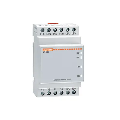 Controler automat comutare 2 surse monofazat