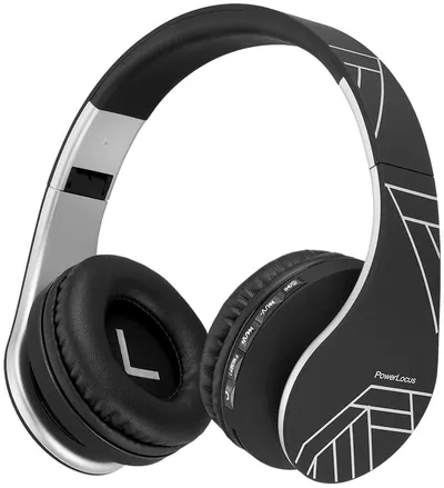 Căști wireless PowerLocus - P1, negru/argintiu