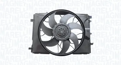 Ventilator Radiator Potrivit Mercedes a (w176), B Sports Tourer (w246, W242), C T-Model (s204), C (w204), Cla (c117), Cla Shooting Brake (x117), E (w212), Gla (x156) 1.6-2.5 01.07