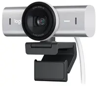 Cameră web Logitech - MX Brio, 4K Ultra HD, Pale Grey