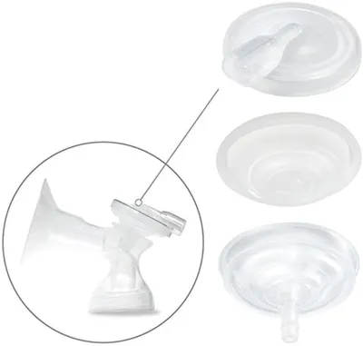 Piese de schimb pentru pompă de sân Babyono Nurse Pro - Membrană și 2 capace