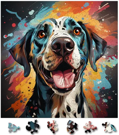 Puzzle din lemn - Dalmatian 1