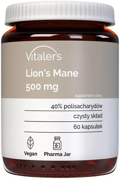 Vitaler's Lion's Mane, 500 mg, 60 capsule