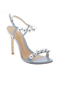 Sandale Verniz Other - bleu cu argintiu