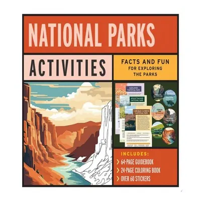 National Parks Activities Kit Facts and Fun for Exploring the Parks - Includes: 64-page Guidebook, 24-page Coloring Book, Over 60 Stickers