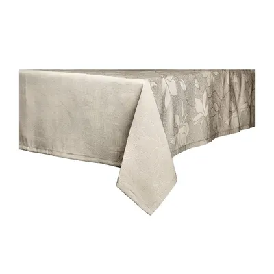 Fata de masa bej FLORAL 150x220 cm