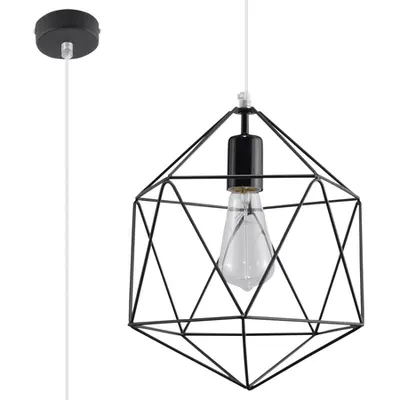 Lampa suspendata GASPARE negru