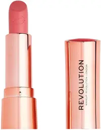 Makeup Revolution Satin Kiss Ruj Cupcake Pink, 3.5 g