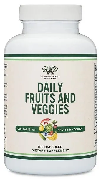 Daily Fruits and Veggies, 180 capsule, Double Wood