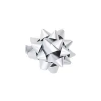 Set 10 steluțe autoadezive, 5 cm, Brizzolari, culoarea argintiu