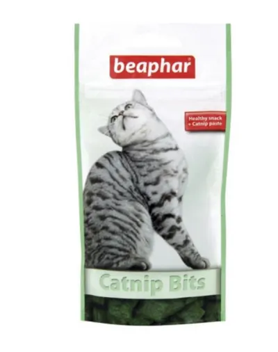 BEAPHAR Catnip Bits Recompense cu iarba matei pentru pisici 35 g