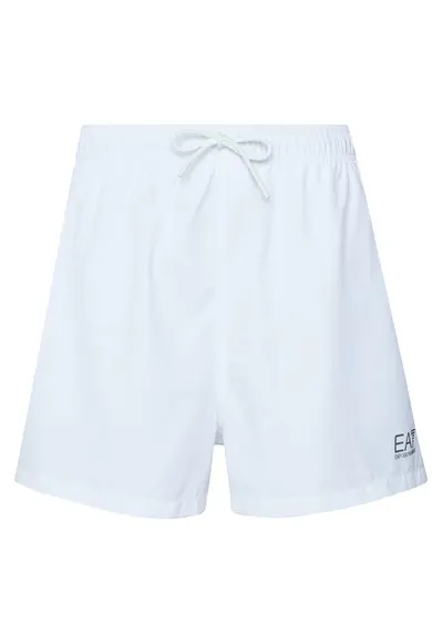 Costum de baie barbati - alb - poliester - 100% poliester - Alb
