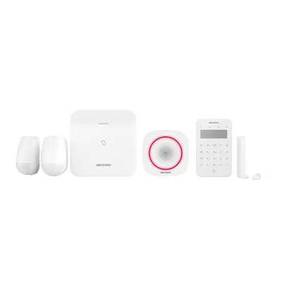 Sistem alarma antiefractie wireless Middle Level Hikvision AX PRO DS-PWA96-KIT2-WE, 868 MHz, TCP/IP, WIFI, GSM 3G/4G, 32 partitii, 96 zone/iesiri