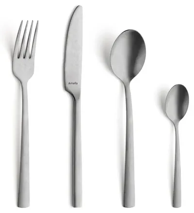 Set tacâmuri Amefa - Manille, 16 piese, efect antichizat