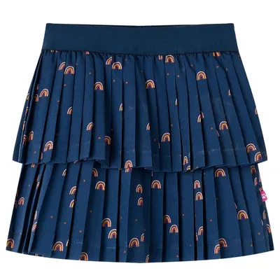 Fustă pentru copii, bleumarin, 104