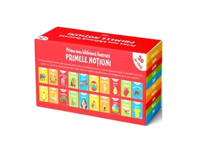 Cutie. Prima mea bibliotecă ilustrată. Primele noțiuni - Hardcover - ***