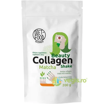 Shake cu Ceai Matcha Beauty Collagen 200g