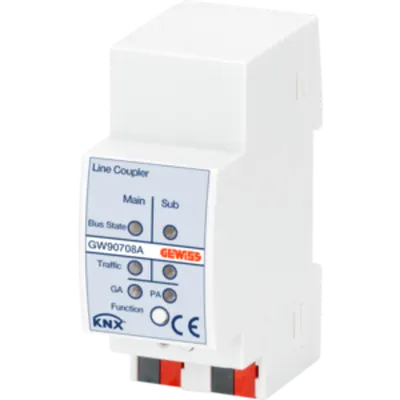 Cuplor LINE/FIELD KNX IP 20 - 4 module - montare pe sina omega