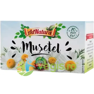 Ceai de Musetel Flori 20dz