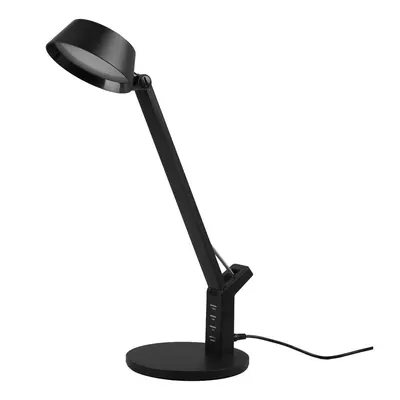 Veioză negru-mat LED cu intensitate reglabilă (înălțime 40 cm) Ava – Trio