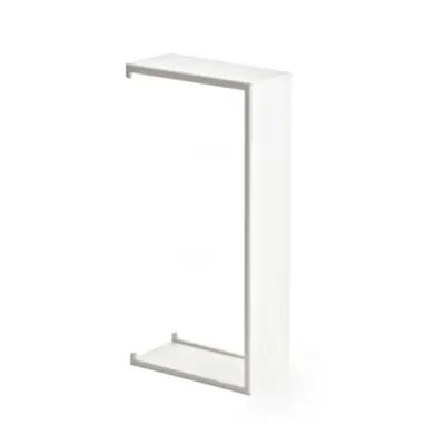 Acoperire imbinare pt.canal parapet SIGNA 70x110 RAL9010 alb
