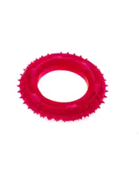 COMFY Mint Dental Ring jucarie dentara roz pentru caini 13 cm
