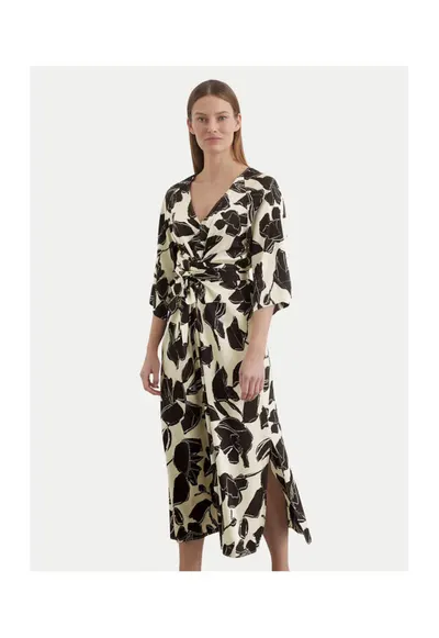 Rochie Camasa de dama negru - bej