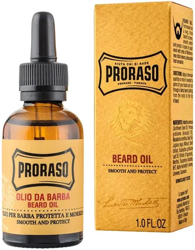 Proraso Wood and Spice Ulei de barbă hrănitor, 30 ml