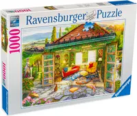 Puzzle Ravensburger din 1000 de piese - Oasis in Toscana