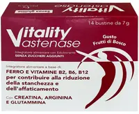 Vitality Astenase Pentru energie și tonus, fructe de pădure, 14 pliculețe, Paladin Pharma