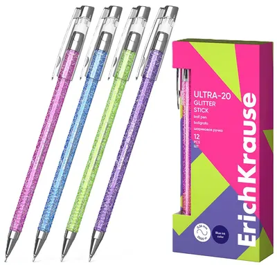 Pix Erich Krause - Ultra-20 Glitter, 0.7 mm, sortiment
