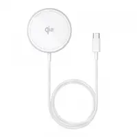 Incarcator Retea Wireless Baseus Simple Mini4 Air, 15W, 1.67A, Argintiu P10278200S11-00