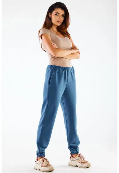 Pantaloni din bumbac elastici
