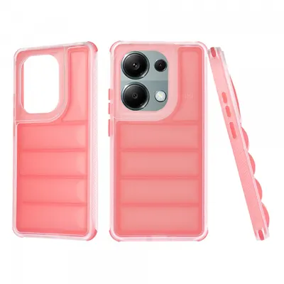 Husa pentru Xiaomi Redmi Note 13 Pro 4G / Poco M6 Pro 4G, Techsuit, Wave Shield, Rosie