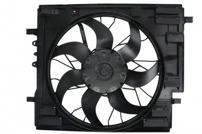 Ventilator radiator cu carcasa potrivit VOLVO XC90 II 2.0 2.0D 2.0H 09.14