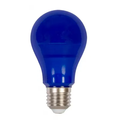 Bec LED 6W, E27, lumina albastra, 220-240V AC