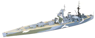 Model de asamblare TAMIYA Militari: Nave - Cuirasatul britanic Nelson (TAM77504)