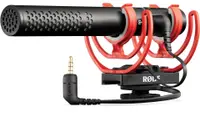 Microfon Rode - Videomic NTG, negru/rosu