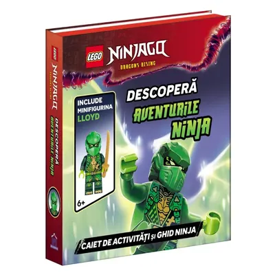 Caiet de activitati si ghid Ninja, Lego Ninjago, Descopera aventurile ninja