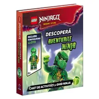 Caiet de activitati si ghid Ninja, Lego Ninjago, Descopera aventurile ninja