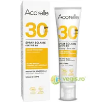 Spray Protectie Solara pentru Fata si Corp SPF30 cu Ulei de Karanja si Propolis Bio 100ml