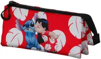 Penar triplu Karactermania Lilo & Stitch - Kiss, 1 fermoar