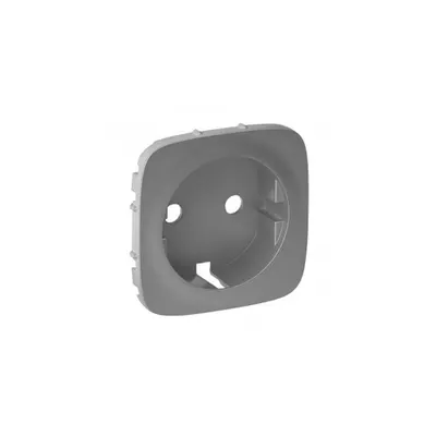 Capac Valena Allure - 2P+E priza - German standard - aluminiu