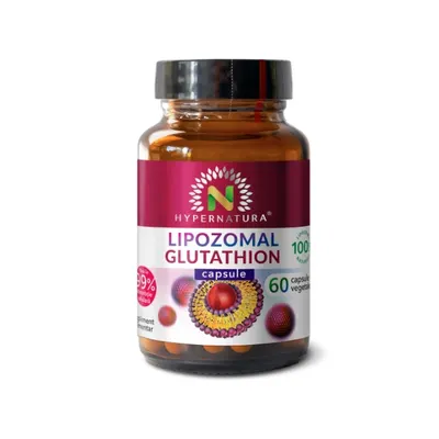 Hypernatura Lipozomal Glutathion – supliment alimentar sub forma de capsule antioxidant, detoxifiant si reparator celular - 60 cps