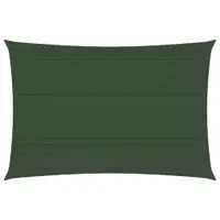 Gossi parasolar, verde inchis, 3x4,5 m, hdpe, 160 g/m2