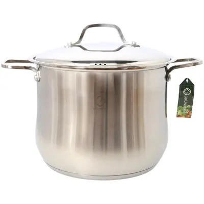 Oala Inox cu Capac , 20 Cm , 5.7 L , Grunberg Gr3120