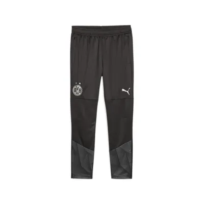 Borussia Dortmund Fußball-Trainingshose Herren PUMA Black Silver Metallic