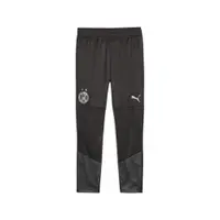 Borussia Dortmund Fußball-Trainingshose Herren PUMA Black Silver Metallic