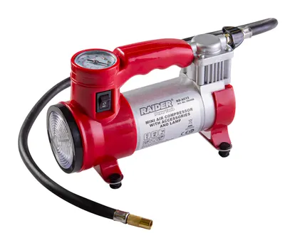 Compresor auto Raider - RD-AC13, 12V, 180W, 35 l/min